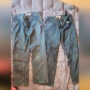 2 pair of Urban Pipeline Youth Jeans Size 16